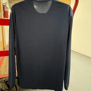 Champion Men's Dark Blue Long Sleeve Tee